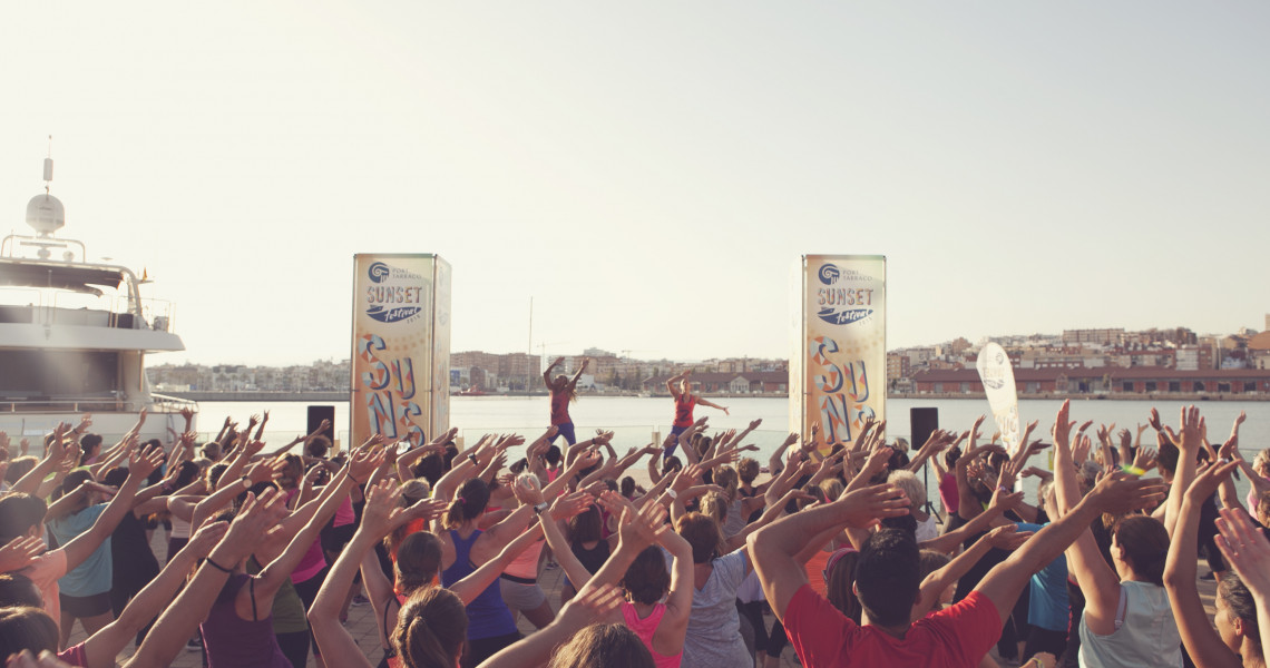 port tarraco sunset festival crew events Diumenges